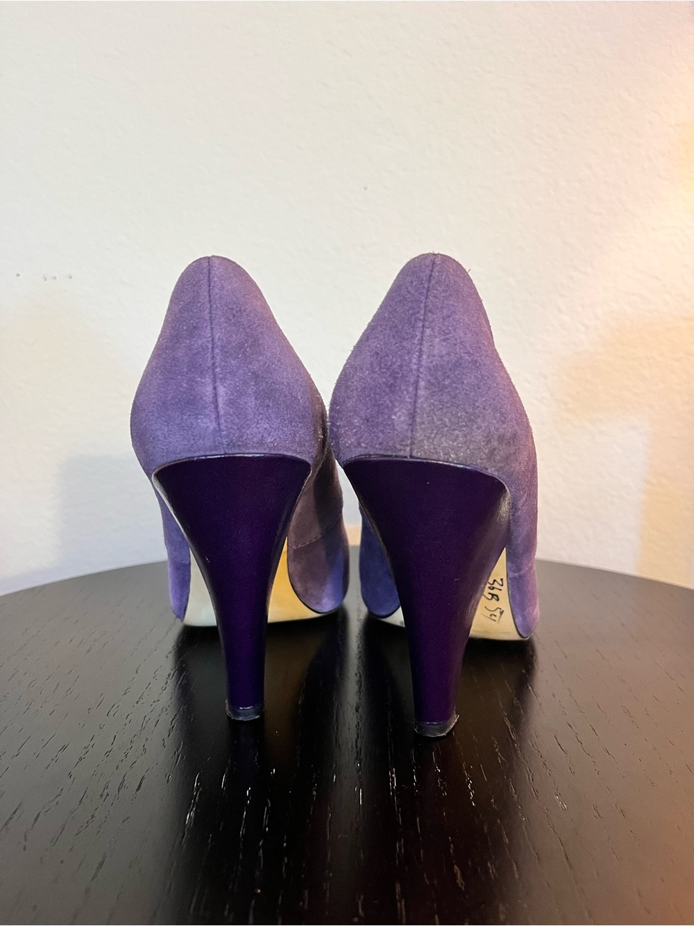 Michael Kors Purple Suede High Heel Pumps Free Shipping